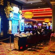 The casino in The Parisian